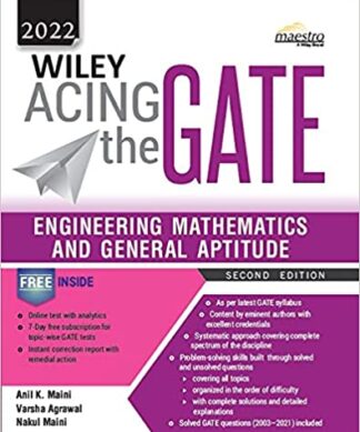 Wiley Acing the GATE: Engineering Mathematics and General Aptitude, 2ed, 2022 | New