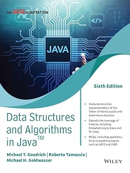 Data Structures and Algorithms in Java, 6ed, (An Indian Adaptation) | New | IM | e