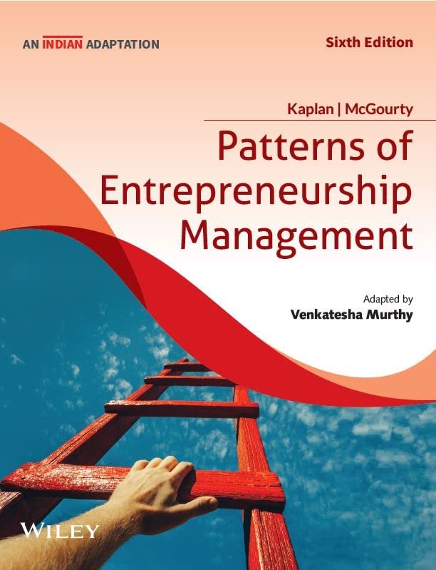 Patterns of Entrepreneurship Management, 6ed, An Indian Adaptation | New