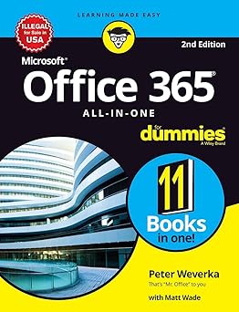 Microsoft Office 365 All-in-One for Dummies, 2ed | New