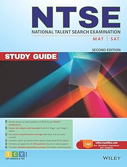Wiley's NTSE (National Talent Search Examination) Study Guide, 2ed