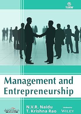 Management And Entrepreneurship  | e