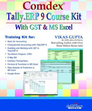 Comdex Tally.ERP 9 Course Kit with GST and MS Excel