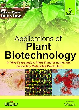 Applications of Plant Biotechnology: In Vitro Propagation, Plant Transformation and Secondary Metabolite Production | New