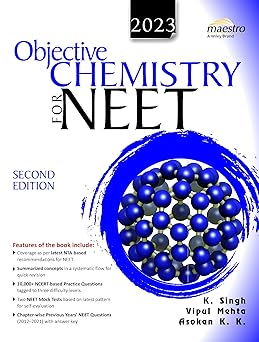 Wiley's Objective Chemistry for NEET, 2ed, 2023 | New