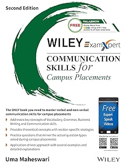 Wiley's ExamXpert Communication Skills for Campus Placement