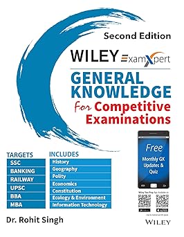 Wiley's ExamXpert General Knowledge for Competitive Examinations, 2ed