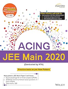 Wiley's Acing JEE Main 2020