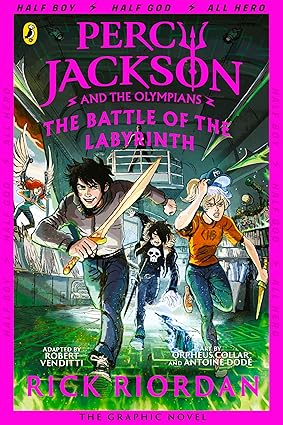 The Battle of the Labyrinth: The Graphic Novel (Percy Jackson Book 4) (Percy Jackson Graphic Novels)