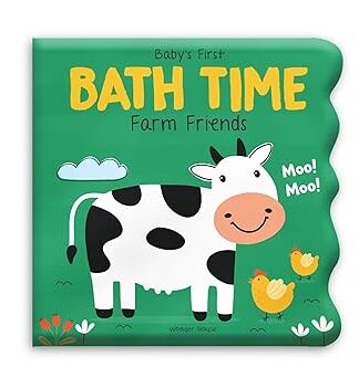 Baby's First Bath Time: Farm Friends