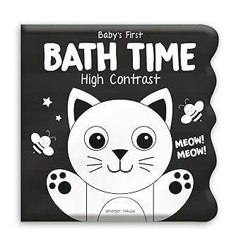 Baby's First Bath Time: High Contrast