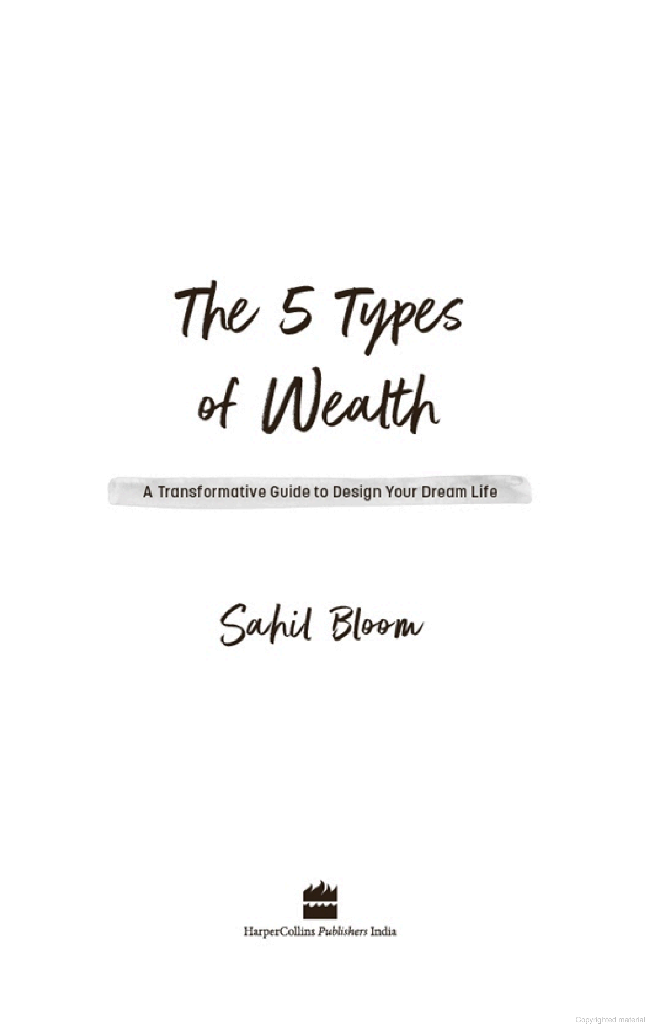 The 5 Types Of Wealth