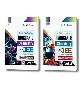 Textbook Inorganic Chemistry For JEE (1st Year & 2nd Year) set of 2 books
