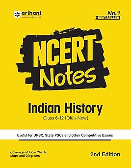 NCERT Notes Indian History for Class 6-12 (Old + New) |