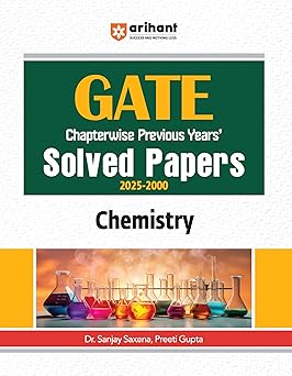 GATE Chemistry Chapterwise Solved Papers (2025–2000) | GATE Previous Year