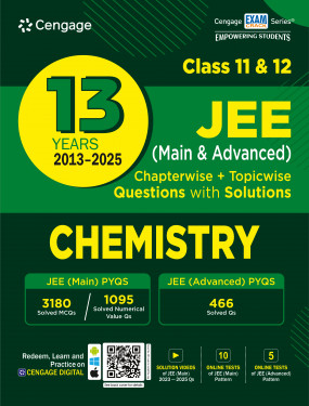 13 Years’ JEE (Main & Advanced) (2013-2025) Chapterwise & Topicwise Chemistry Solved Questions