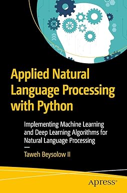 Applied Natural Language Processing with Python