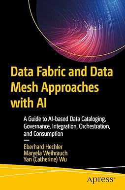 Data Fabric and Data Mesh Approaches with AI