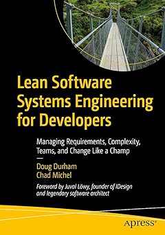 Lean Software Systems Engineering for Developers