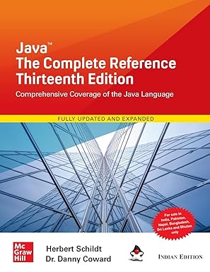 JAVA THE COMPLETE REFERENCE, 13E