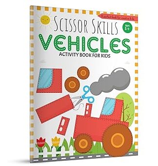 Scissor skills book 3 Vehicles