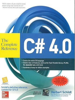 C# 4.0 THE COMPLETE REFERENCE