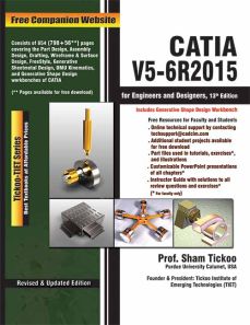 CATIA V5-6R2015 for Engineers and Designers, 13ed