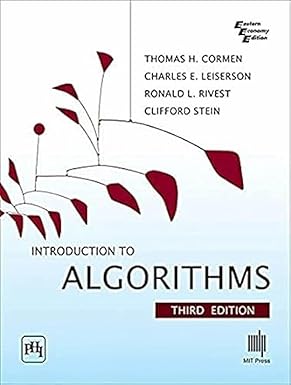 Introduction to Algorithms (Eastern Economy Edition)