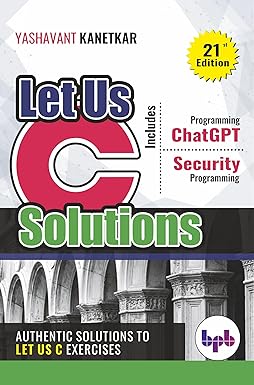 Let Us C Solutions