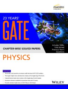 23 Years' Gate Physics Chapter -Wise Solved Papers