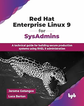 Red Hat Enterprise Linux 9 for SysAdmins