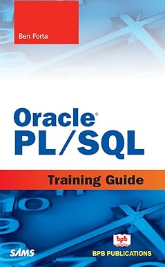 Oracle PL/SQL – Training Guide