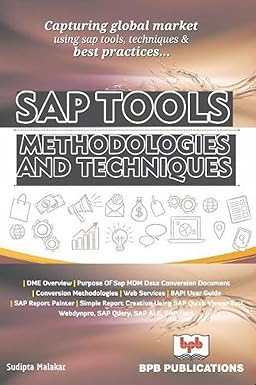 SAP Tools Methodologies and Techniques
