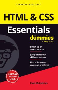 HTML & CSS Essentials For Dummies
