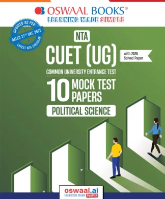 NTA CUET (UG) 10 Mock Test Papers Political Science For 2026 Exam (Section –II)