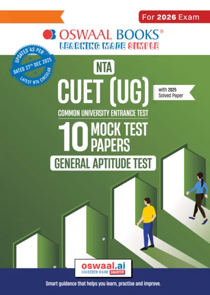 NTA CUET (UG) 10 Mock Test Papers General Aptitude Test For 2026 Exam ...