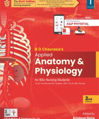 BD Chaurasia's Applied Anatomy and Physiology for BSc Nursing Students