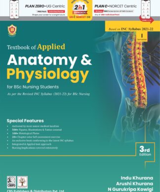 Textbook of Applied Anatomy & Physiology for BSc Nursing Students