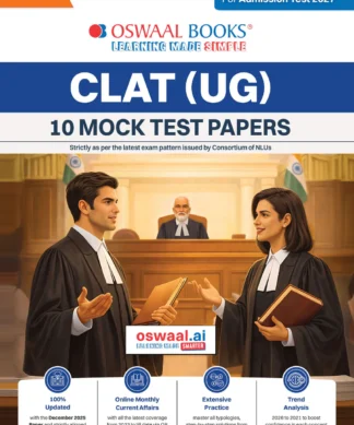 CLAT (UG) (Common Law Admission Test) | 10 Mock Test Papers | For 2027 Admission Test