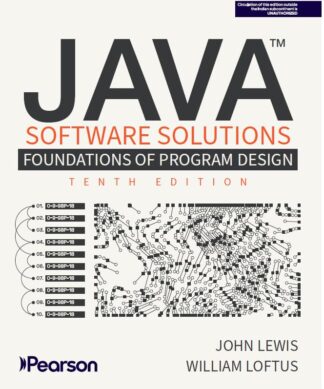 Java Software Solutions, Foundations of Program Design, 10e