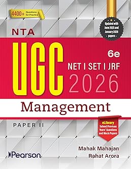 NTA UGC NET Management Paper 2 2026 6th Edition