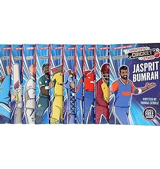 The Greatest Cricket Stars 10 Book Collection Paperback – 9 April 2026