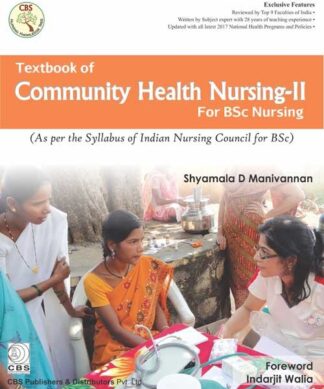 Textbook of Community Health Nursing II for BSc Nursing