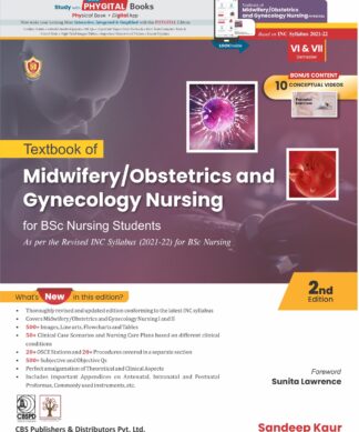 Textbook of Midwifery/Obstetrics and Gynecology Nursing (As per the New INC Syllabus)