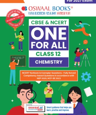CBSE & NCERT One for All Class 12 Chemistry | Includes 2026 Papers