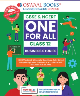 CBSE & NCERT One for All Class 12 Business Studies | Includes 2026 Papers