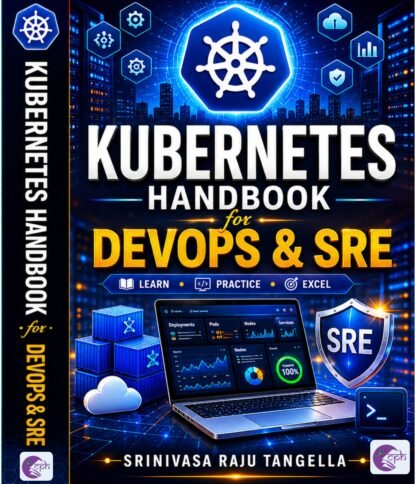 KUBERNETES HANDBOOK for DEVOPS & SRE Paperback - CABH - Caitanya Book House