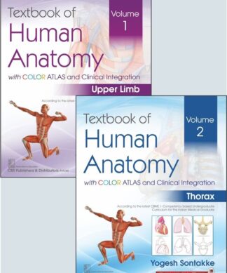 Textbook of Human Anatomy with Color Atlas and Clinical Integration Volume 1(Upper Limb) & 2(Thorax)