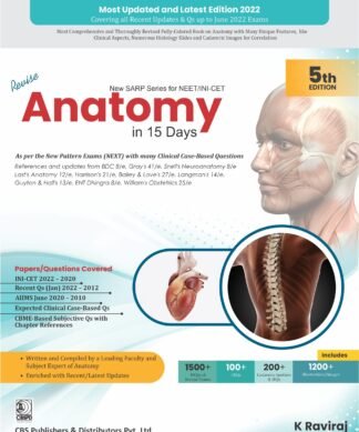 New SARP Series for NEET/INI-CET Revise Anatomy in 15 Days