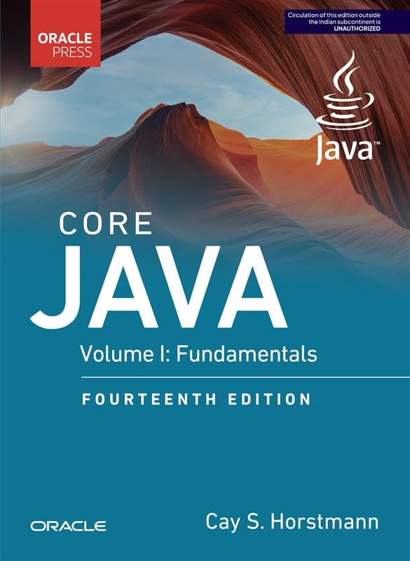 Core Java Volume 1 Fundamentals